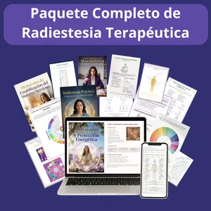 Imagen de portada para Ebook Paquete Completo de Radiestesia Terapéutica