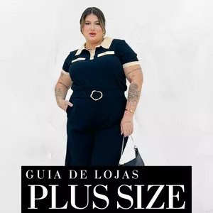 Imagem de capa para o Ebook Guia de lojas plus sizes