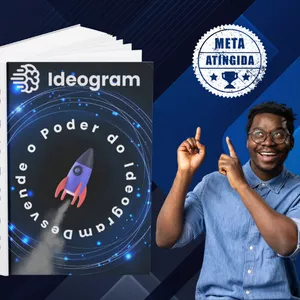 Imagem de capa para o Ebook Desvendando o Ideogram AI