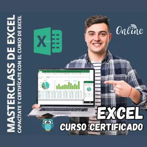 Imagen de portada para Curso online Curso Certificado de Excel 