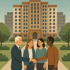 Imagem de capa para o Ebook Guia da boa convivência em condomínio