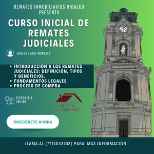 Imagen de portada para Curso online "Descubre Oportunidades de Inversión: Curso de Introducción en Remates Judiciales"