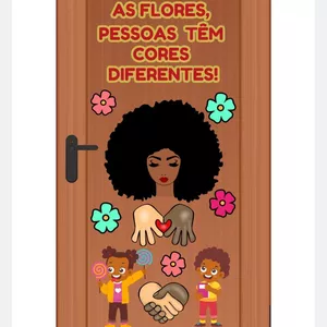 Imagem de capa para o Ebook Painel de Porta Consciência Negra