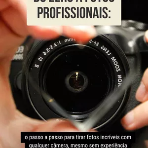 Imagem de capa para o Ebook Do Zero a Fotos Profissionais 