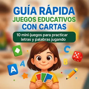 Imagen de portada para Curso online Guía Rápida de Juegos Educativos con Cartas