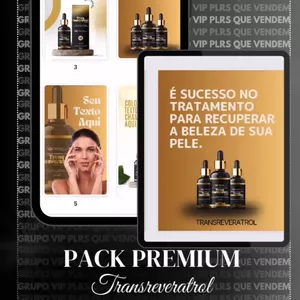 Imagem de capa para o Ebook PACK PREMIUM TRANSREVERATROL PLR