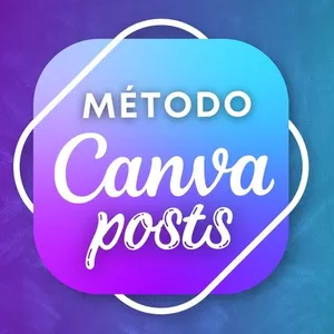 Imagem de capa para o Curso online Método Canva Posts