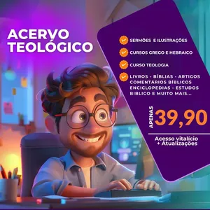 Imagem de capa para o Curso online Acervo Teológico 