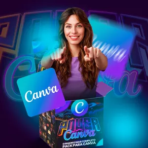Imagem de capa para o Ebook POWER CANVA