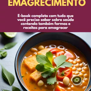 Imagem de capa para o Ebook E-book Saúde e Emagrecimento