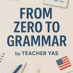 Imagem do curso FROM ZERO TO GRAMMAR - Curso de Gramática básica de Inglês