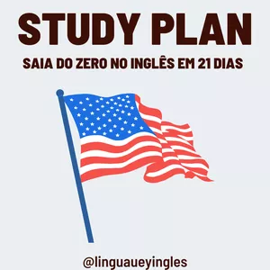 Imagem de capa para o Curso online Study Plan - Saia do Zero no Inglês em 21 dias