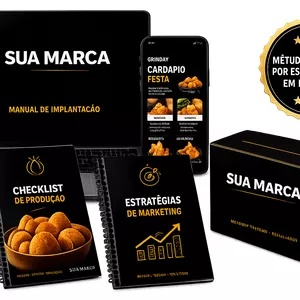 Imagem do curso Kit de Implantação CrokBox® | Guia Completo para Criar seu Delivery de Salgados e Começar a Vender no iFood, 99Food e Keeta