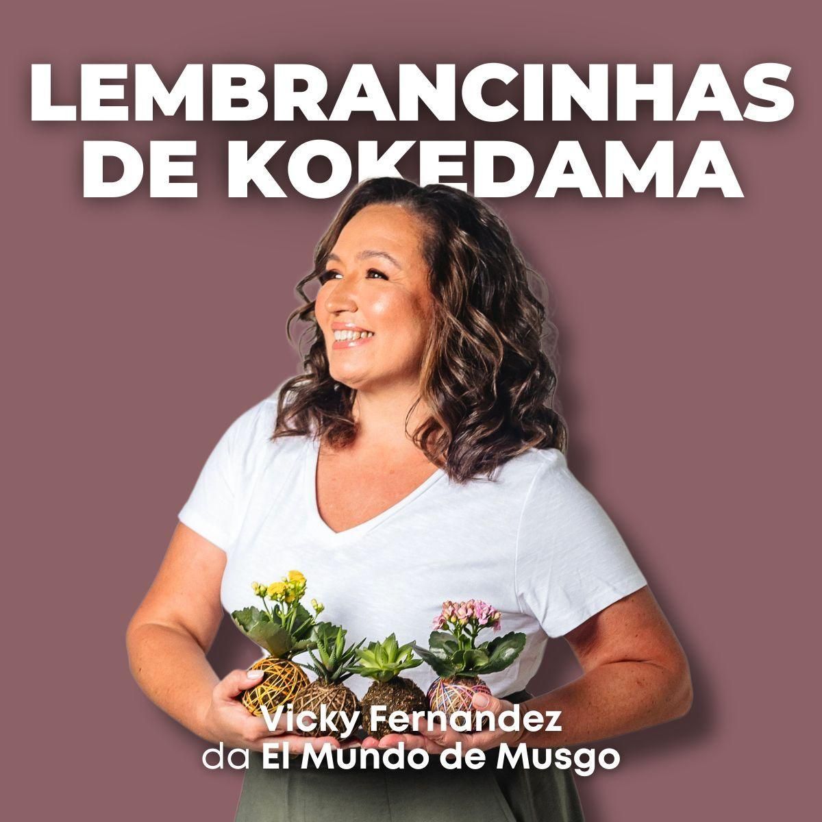 Curso Lembrancinhas de Kokedama