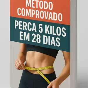 Imagem de capa para o Ebook METODO COMPROVADO; PERCA 5 KILOS EM 28 DIAS