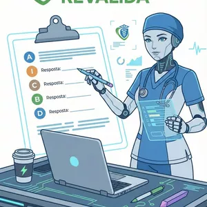 Imagem de capa para o Curso online TECH REVALIDA- simulados revalida comentados
