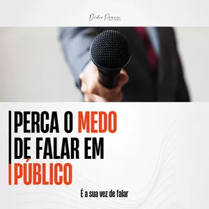 Imagem de capa para o Ebook Perca o medo de falar em público 