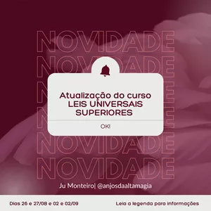 Imagem do curso Leis Universais Superiores (atualizado) - Anjos da Alta Magia