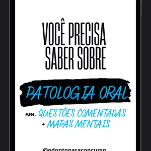 Imagem de capa para o Ebook VOCÊ PRECISA SABER SOBRE PATOLOGIA ORAL em Questões Comentadas e Mapas Mentais