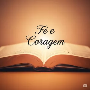 Imagem de capa para o Ebook "Viver com Fé e Coragem"