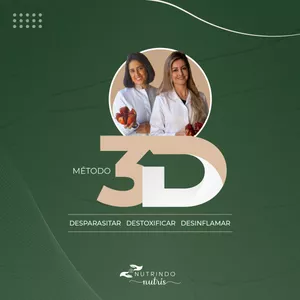 Imagem de capa para o Curso online Método 3D: Transforme a saúde dos seus pacientes e se torne uma verdadeira autoridade em nutrição