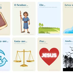 Imagem de capa para o Ebook Memorizando o Salmo 23