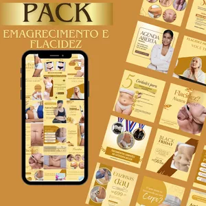 Imagem de capa para o Curso online Pack Emagrecimento e Flacidez