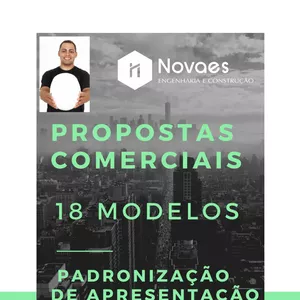 Imagem de capa para o Ebook 18 modelos de Propostas comerciais