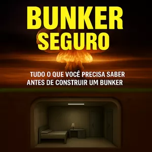 Imagem de capa para o Ebook Bunker Seguro – Tudo o que você precisa saber antes de construir um bunker