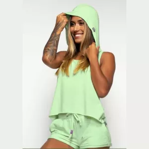 Imagem de capa para o Ebook MOLDE DE CONJUNTO REGATA COM CAPUZ E SHORT COM ELASTICO