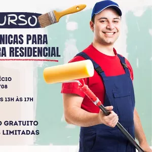 Imagem de capa para o Curso online CURSO DE PINTURA- FAÇA VOCÊ MESMO!