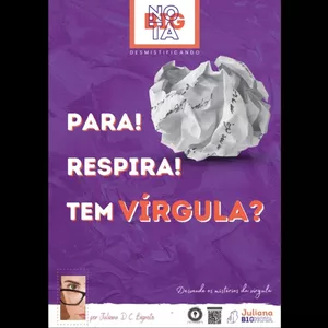 Imagem de capa para o Ebook Para! Respira! Tem vírgula?