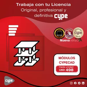 Imagen de portada para Curso online MÓDULO CYPECAD (Amplia tu Licencia)