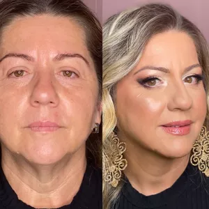 Imagem de capa para o Curso online Maquiando cliente real com +40 anos