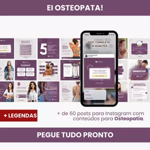 Imagem do curso PACK PARA OSTEOPATIA
