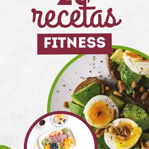 Imagen de portada para Ebook 20 RECETAS FITNESS
