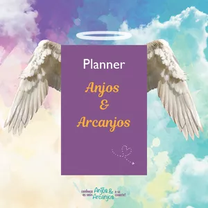 Imagem de capa para o Curso online Planner 2021: De mãos dadas com os Anjos e Arcanjos