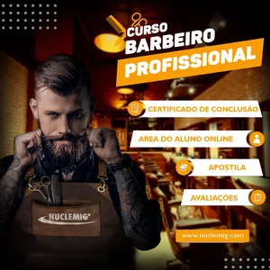 Imagem do curso Barbeiro Profissional