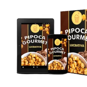 Imagem de capa para o Curso online Pipoca Gourmet