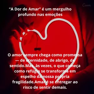 Imagem de capa para o Ebook A Dor de Amar