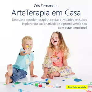 Imagem de capa para o Ebook Arte Terapia em Casa