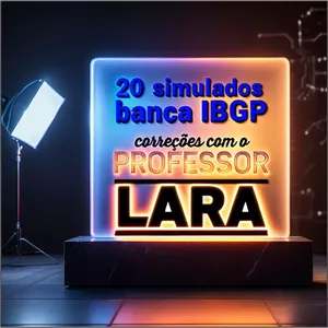 Imagem do curso 20 SIMULADOS CORRIGIDOS PROFESSOR LARA