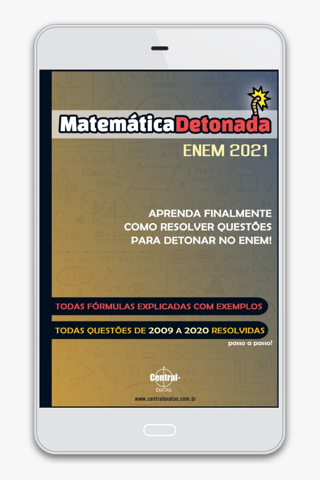 Curso [Livro em PDF] Matemática Detonada - ENEM 2021
