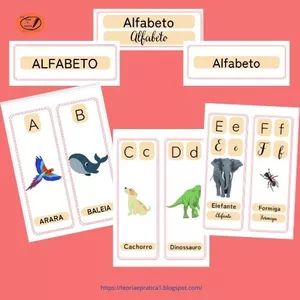 Imagem de capa para o Ebook Alfabeto - Animais 