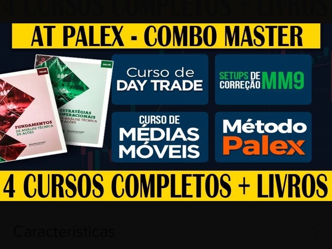 Imagem do curso Curso  palex, day trader, mercado financeiro