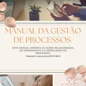 Imagem de capa para o Ebook Manual da Gestão de Processos de Negócios