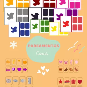 Imagem de capa para o Ebook Recurso Pareamento das Cores 