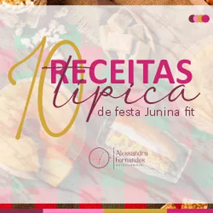 Imagem de capa para o Ebook 10 Receitas Típicas de Festa Junina