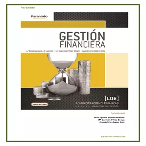 Imagen de portada para Ebook SOLUCIONARIO GESTION FINANCIERA GRADO SUPERIOR