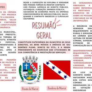 Imagem de capa para o Ebook Lei Orgânica de Maricá em mapa